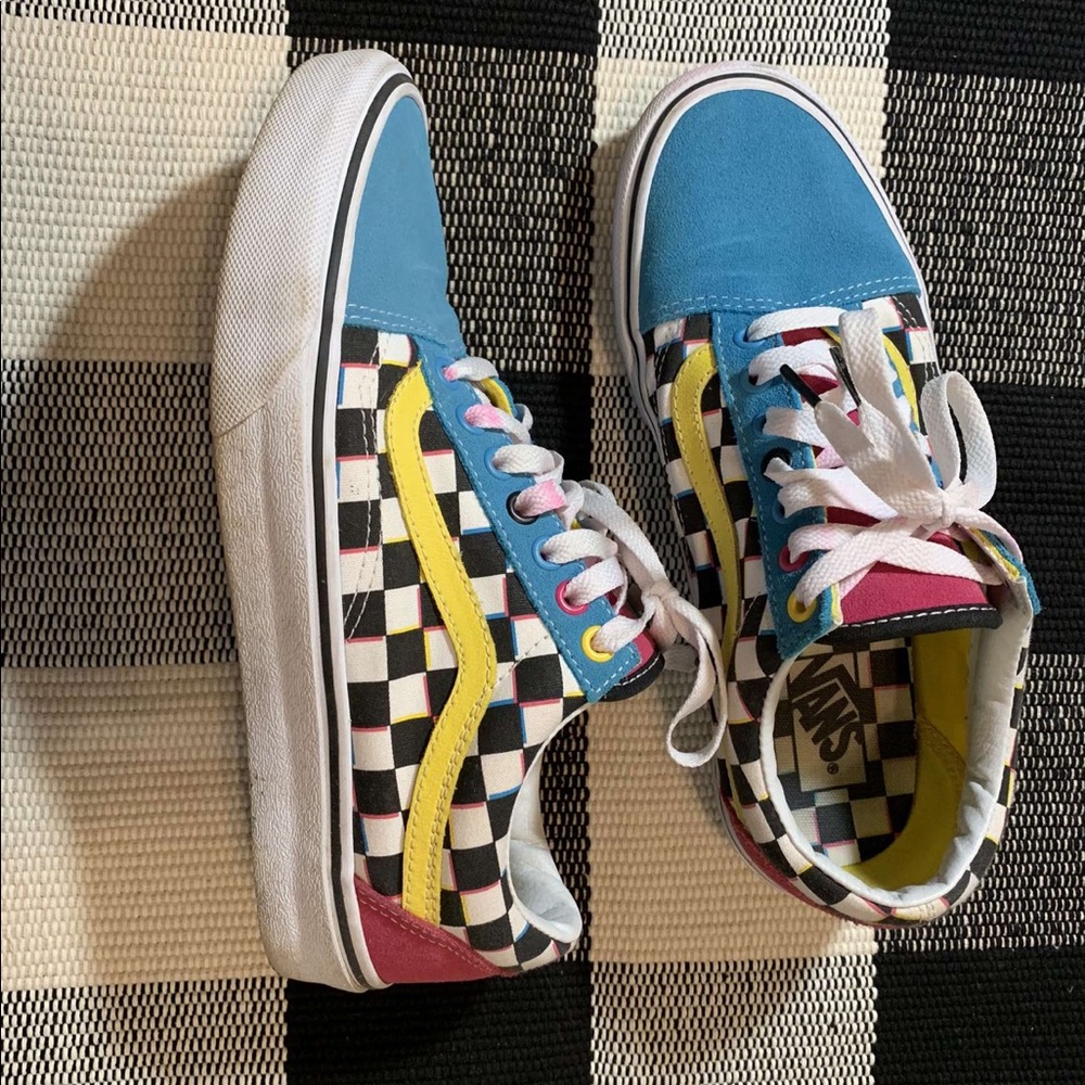 Colorful vans